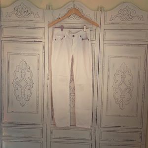 Gianni Bini size 25 white stretchy cotton jeans